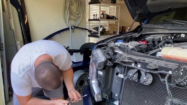 ВОССТАНОВЛЕНИЕ БИТОГО ПИКАПА С АУКЦИОНА Ford F150 3.5 EcoBoost #ремонттачек #пикап #сша