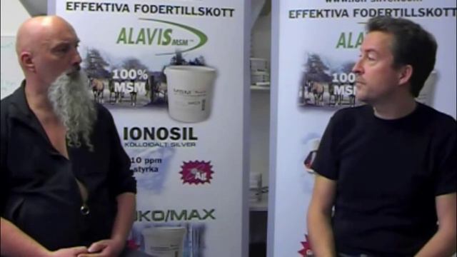 History of Colloidal Silver - Interview with Anders Sultan of Ion Silver in Sweden October 2010 Pt
