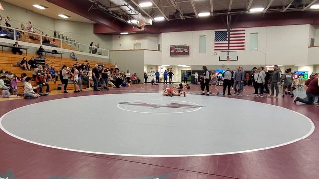 Ascen Petricca - Region 4 - Match #5 - 2/18/23 - MS 125 - consolation semi finals  -  Win Pin смотреть онлайн