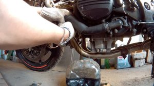 Самая долгая замена масла на мотоцикле honda vfr400r (nc30)Как я два дня масло менял..