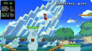 New Super Mario Bros. U Deluxe On i5-1135G7 | Intel Iris Xe | Yuzu EA