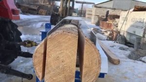 МД-800 многопильный дисковый станок с приводом от ВОМ трактора