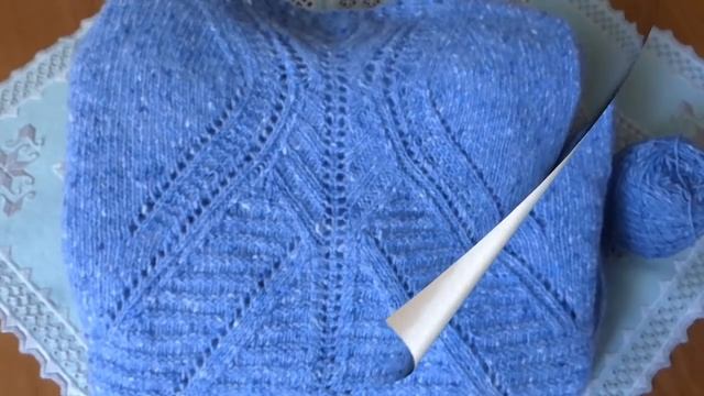 Платье "Небесная лазурь". Готовая работа. смотреть онлайн