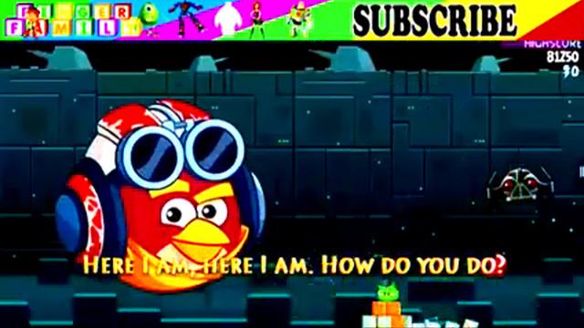 Angry birds star wars Finger Family Cartoon Nursery Rhyme Full Animation смотреть онлайн