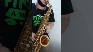 Test demo alto saxophone Roy Benson AS-202