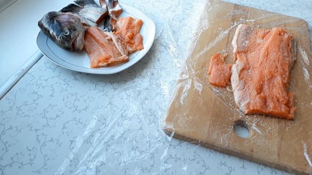 Сёмга слабосолёная рецепт