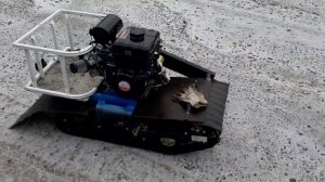 Миниснегоход хаски 3 часть. Доработки