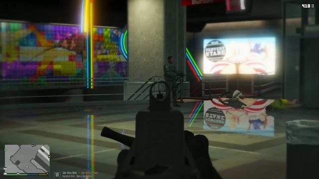 SWAT Diffuses Subway Terrorist Attack in GTA 5!! смотреть онлайн