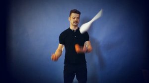 Жонглирование булавами. Занятие 1. Знакомство. Каскад 3 булавами. Павел Горский