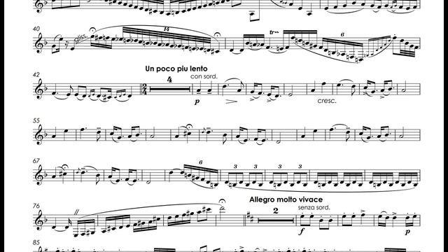 Sarasate - Zigeunerweisen - Pacho Flores - 4-valves trumpet Bb