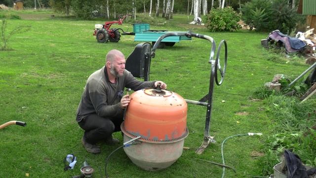 Восстановление вала бетономешалки ECO CMA-240 смотреть онлайн