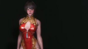 스카이림 의상 - kitai clothes tbbp skyrim mod