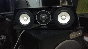 Yamaha NS-C500 Center Speaker Playing EDM