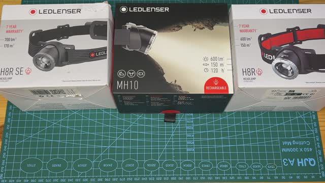 LedLenser H8R VS. MH10 VS. H8R SE - Мегаобзор