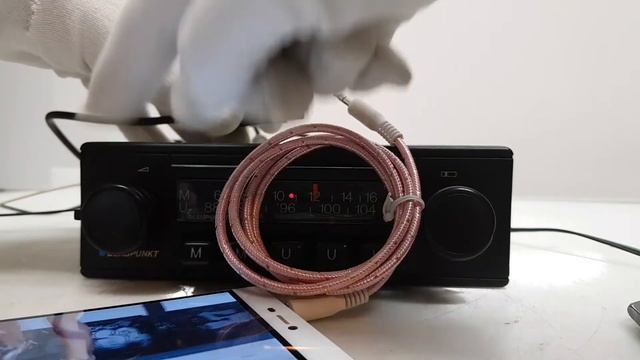 Mono adapter mp3 aux  blaupunkt becker Oldtimer