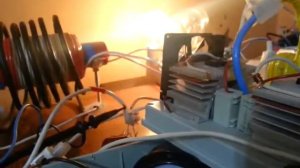 Установка Руслана Кулабухова. Разгон тока ВВ импульсом часть 2