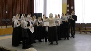 ЙОШКАР-ОЛА. ХОР "БЛАГОВЕСТ". ПРАВОСЛАВНЫЕ ПЕСНОПЕНИЯ