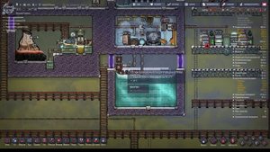 Освоение вулкана. Медь на выходе -250C + варка слизи в землю! гайд guide Oxygen Not Included