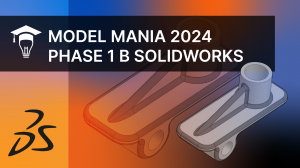 SOLIDWORKS Деталь с конкурса Model Mania 2024 Часть 1