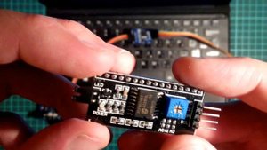 DS3231 and LCD1602 I2C.