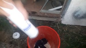 Мембранные фильтры Аквафор в разрезе устройства после 1,5 года использования