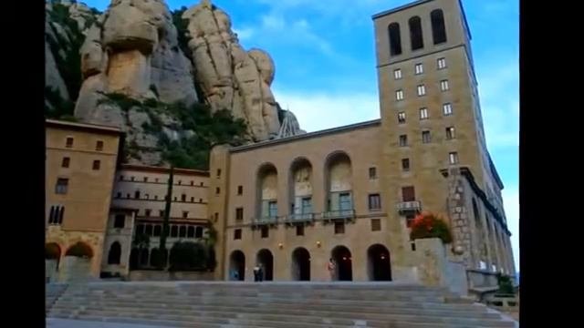 Monasterio Montserrat   Монастырь Монтсеррат  Испания