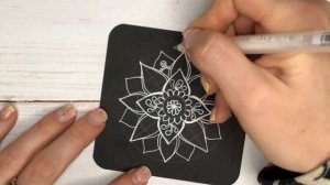 Рисуем на черном фоне. Как и чем рисовать.