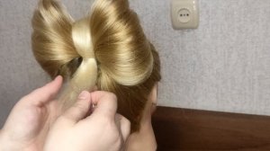 Это ЛЕГКО! Прическа "БАНТ" к Новому году •ВИДЕО 94•