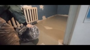 Как налить наливной пол и покрасить