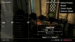 Rob's Skyrim Hunger Quest