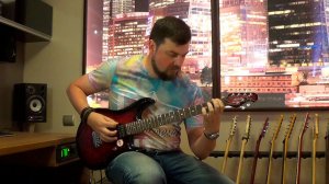 Студент Андрей Искрич - Dream Theater - The Root Of All Evil, John Petrucci full guitar cover.