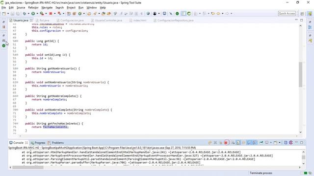Spring Boot -06- JPA Relaciones de uno a uno y de muchos a muchos смотреть онлайн