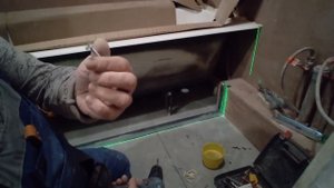 Монтаж простейшего экрана для ванны под плитку Металлокаркас Гипсокартон