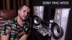 Студийные мониторы за 3000 рублей!!! Sony Mhc-w555.