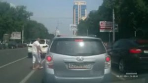 Быдло на Кайенне был наказан. Автодраки