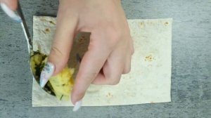 РУЛЕТ ИЗ ЛАВАША С КАРТОШКОЙ И УКРОПОМ В ДУХОВКЕ