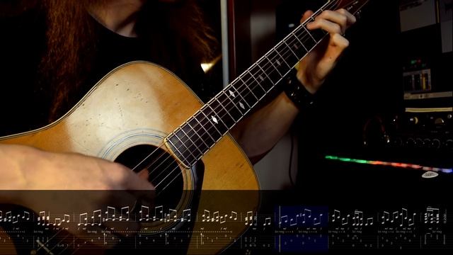 Led Zeppelin - Stairway to heaven (вступление) + Табы смотреть онлайн