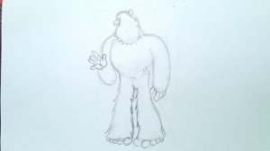 Как нарисовать Миго из Мультфильма Смолфут | How to Draw Migo From Smallfoot