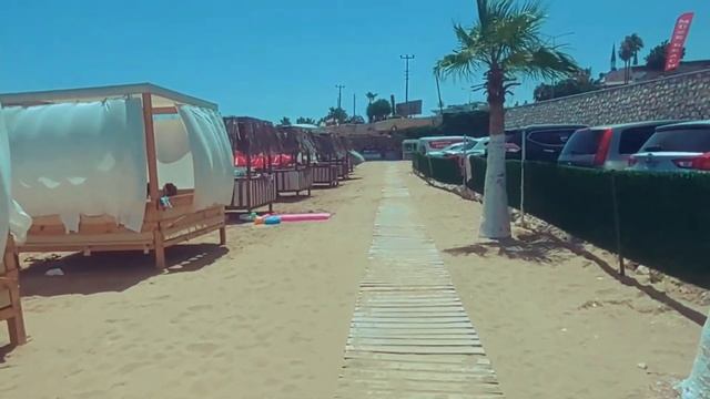 Посетили пляж Кызкалеси, Мерсин, Турция смотреть онлайн