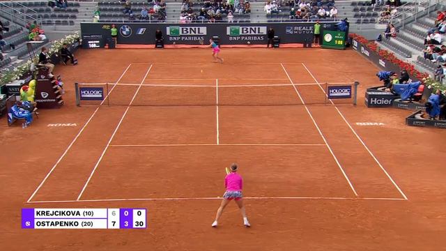 Ostapenko vs Krejcikova R32 Match Highlights | #IBI23 смотреть онлайн