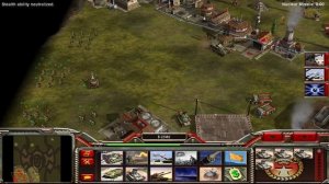 Command & Conquer: Generals, Trenches, Map, China vs 5 USA, Brutal Difficulty