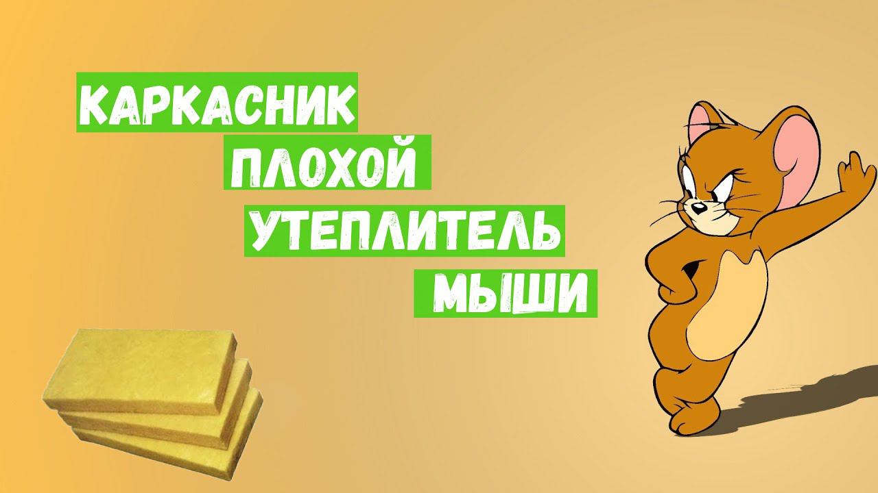 Каркасник плохой утеплитель мыши