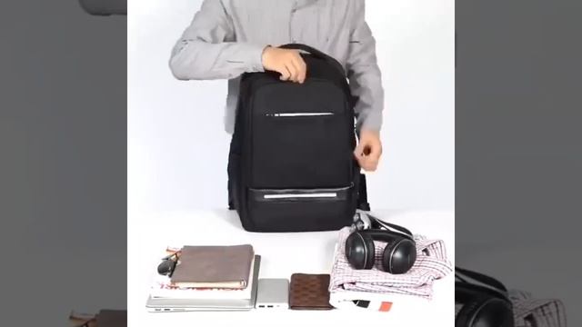 Travel Laptop Casual Backpack Fits up to 17.3 Inch Notebook смотреть онлайн