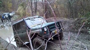 Новосадовый 25 10 14г. UAZ vs Niva ofroad 4x4