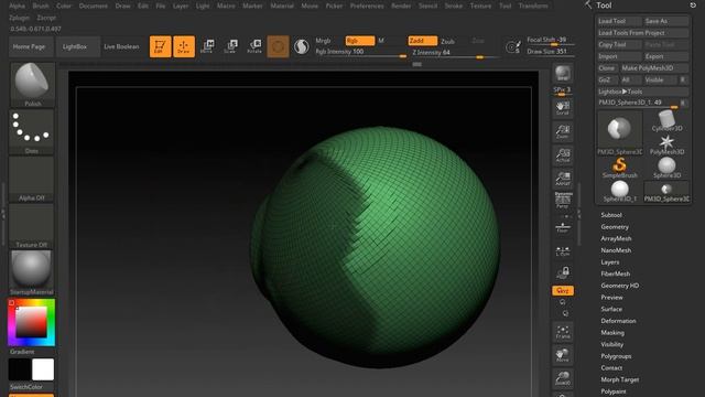 Уроки Zbrush смотреть онлайн