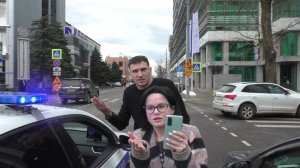 Краснодар. Дерганный и его пассия начудили, пытался сбежать, но был пойман и доставлен в отдел