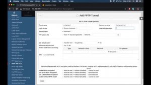 Webmin PPTP Client Linux