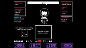 Merg Plays Undertale Fan Game With Silken Healer!