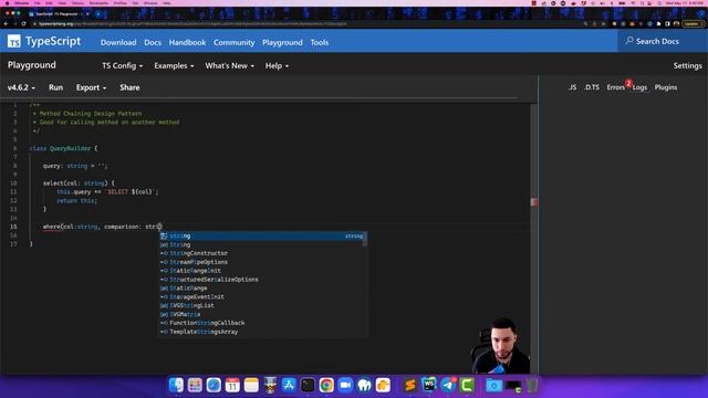 Typescript Design Patterns: Method Chaining Design Pattern