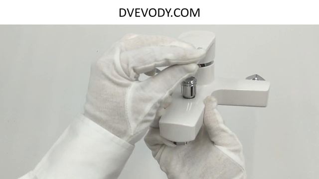 Смеситель пластиковый белый для ванны Sanitary Wares Brinex 35W 006 смотреть онлайн